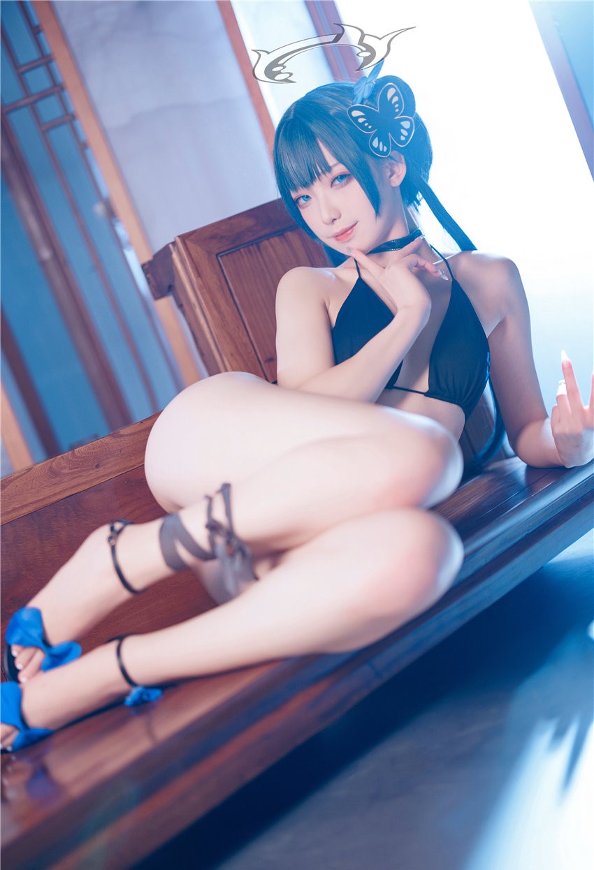 图片[4]-封疆疆v 碧蓝档案 妃咲 泳装 [30P-266MB]-尤坊沐