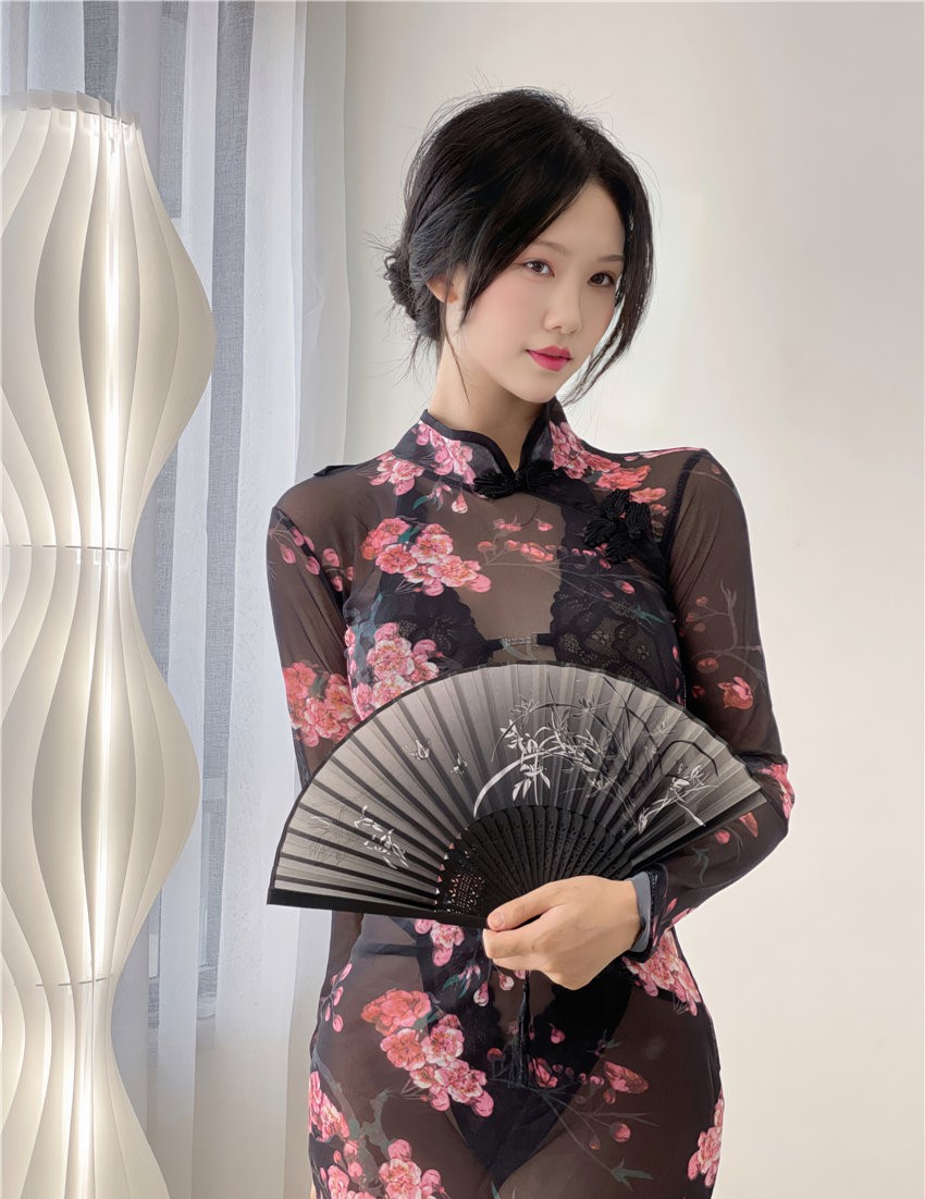 图片[2]-抖娘-利世 情趣旗袍[38P-497MB]-尤坊沐