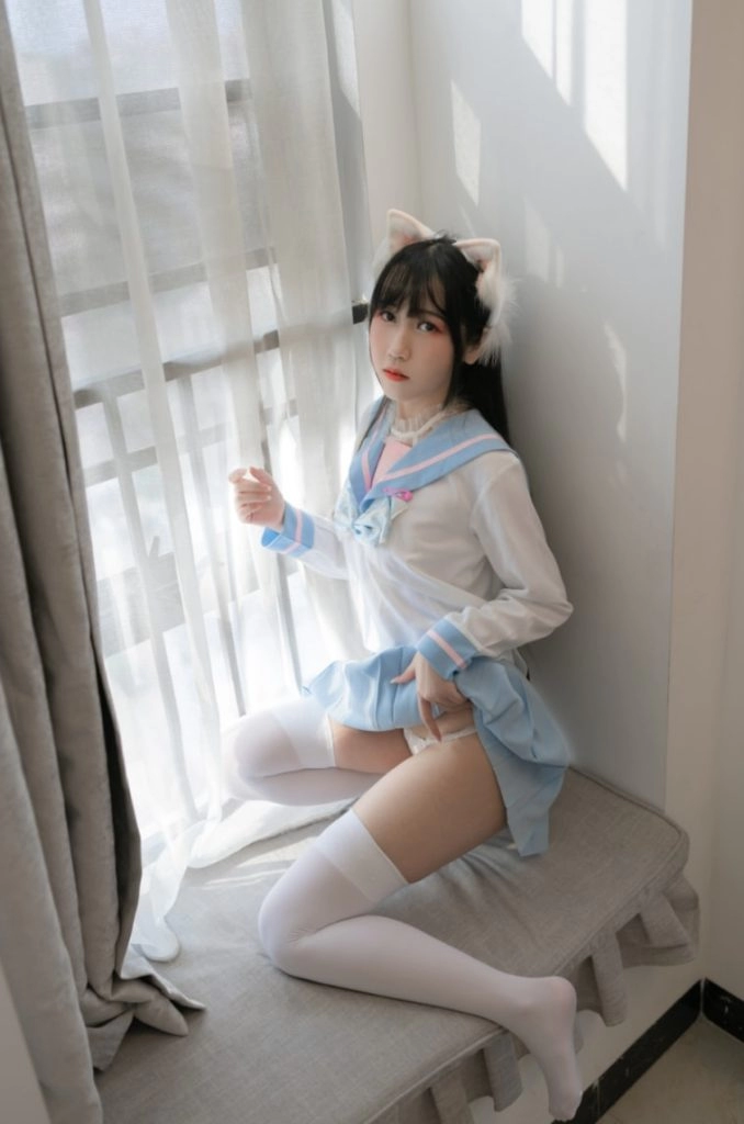 图片[2]-不呆猫 NO.058 白色兔子JK[63P-342MB]-尤坊沐