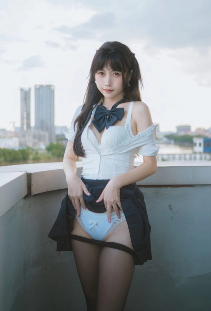 图片[2]-不呆猫 NO.061 JK学妹户外[59P-390MB]-尤坊沐