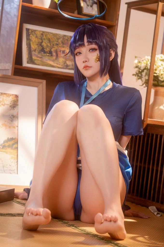 图片[2]-星之迟迟 NO.250  蔚蓝档案-早濑优香体操服[69P1V-1.24GB]-尤坊沐