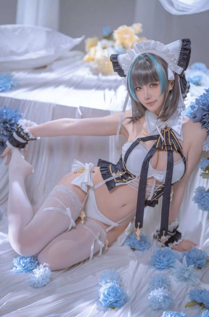 星之迟迟 NO.256  碧蓝航线-柴郡 [55P1V-723MB]-尤坊沐